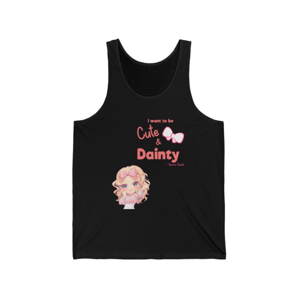 I Want To Be Cute and Dainty Chibi Gym Barbie Tammi Gachi Tanktop - Image 4