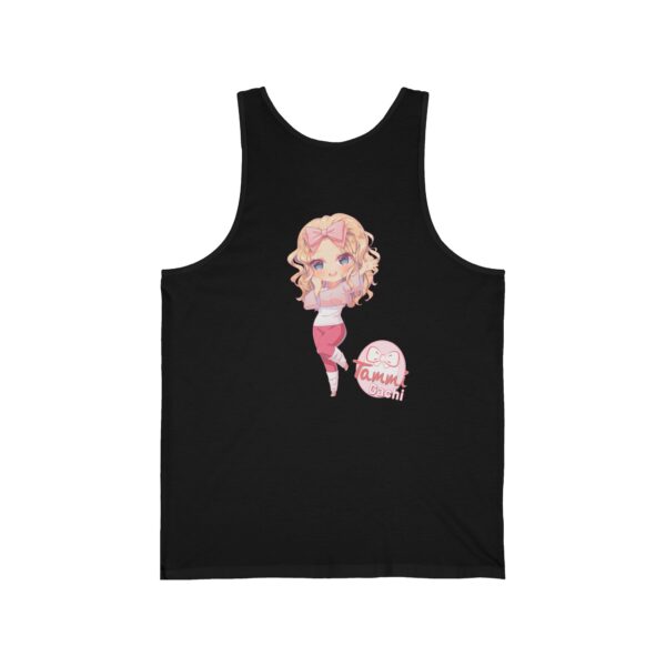 I Want To Be Cute and Dainty Chibi Gym Barbie Tammi Gachi Tanktop - Image 5