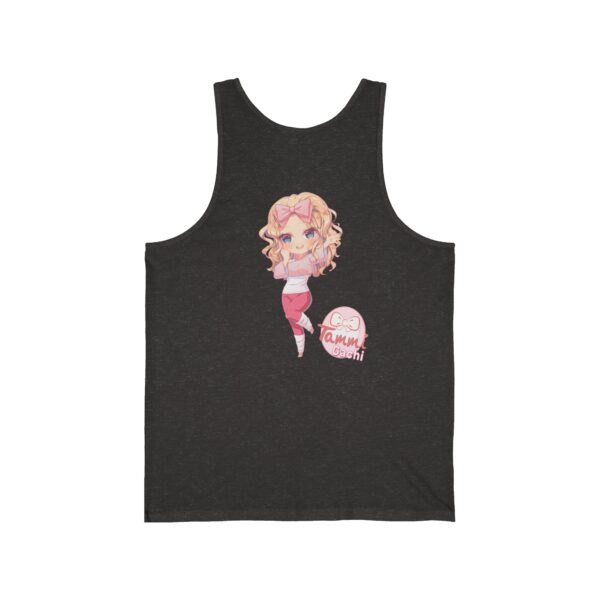 I Want To Be Cute and Dainty Chibi Gym Barbie Tammi Gachi Tanktop - Image 7